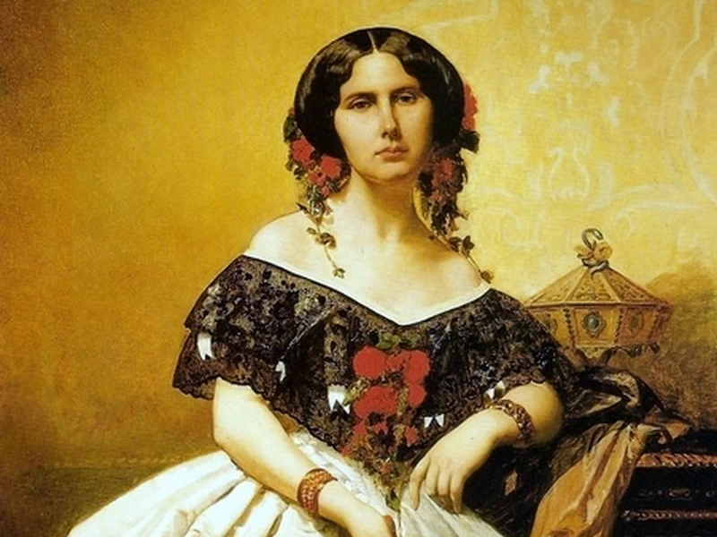 1813-François-Claudius Compte-Calix - Ritratto della marchesa di Itamaraty